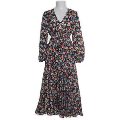 Maxi jurk (Blauw, Meerkleurig) van Traffic People Polyester