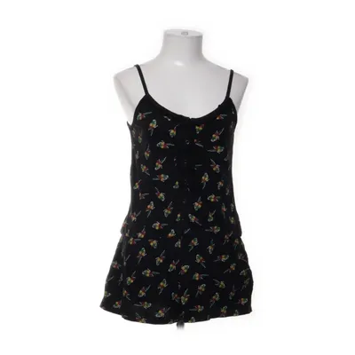 Combinaison (Noir, Multicolore) de Vintage Couture Coton