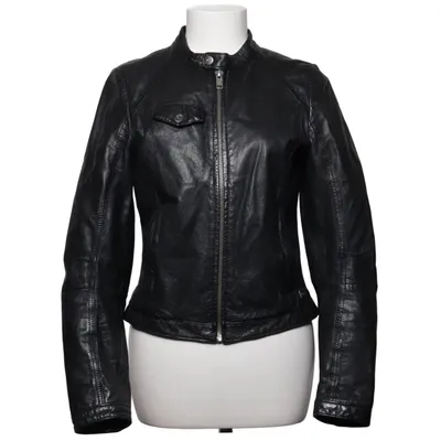 Leather jacket (Black) from Jofama by Kenza Leather