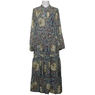 Jurk (Blauw, Meerkleurig) van William Morris & Co. x H&M Polyester