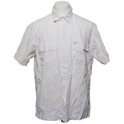 Chemise à manches courtes (Blanc) de Tommy Hilfiger Coton, Nylon