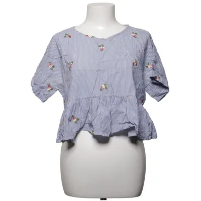 Top (Blauw, Wit, Meerkleurig) van Zara Basic Collection Polyester