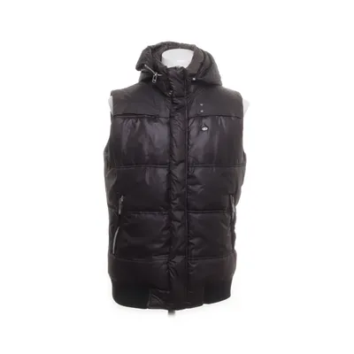 Outer vest (Black) from Raw Polyester, Cotton, Polyamide