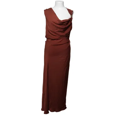 Långklänning (Brun) från Zara Polyester
