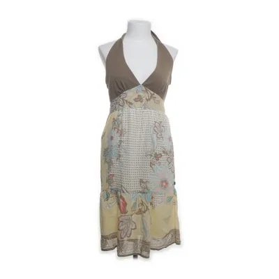 Halterneck dress (White, Yellow, Multicolored) from Dept Polyester, Silk, Cotton, Elastane