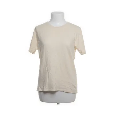 T-shirt (Geel) van Sézane Katoen, Linnen