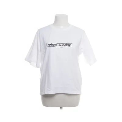 T-shirt (Vit) från ROTATE Birger Christensen Ekologisk bomull