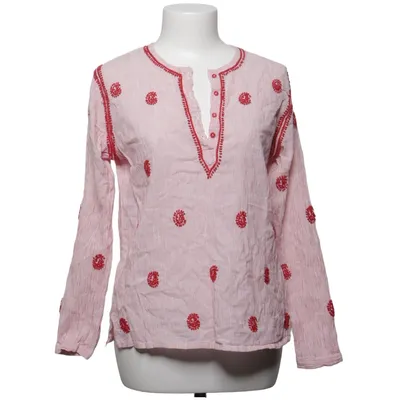 Blouse (Red, White) from Maison Hotel Cotton