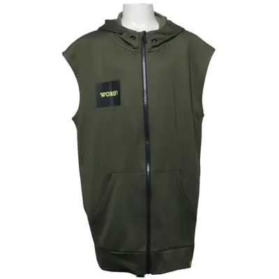 Short sleeve hoodie (Green) from Woxo 720° Polyester