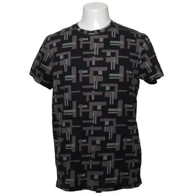 T-shirt (Svart, Flerfärgad) från Dressmann Bomull