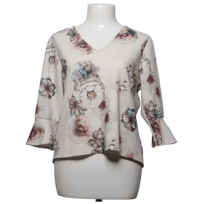 Blus (Beige, Flerfärgad) från Coal & Honey Elastan, Polyester