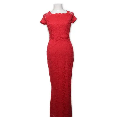 Långklänning (Röd) från Orsay Elastan, Polyamid, Polyester