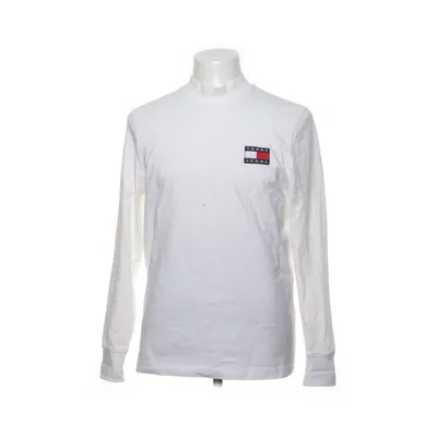 Långärmad t-shirt (Vit) från Tommy Hilfiger Jeans Bomull
