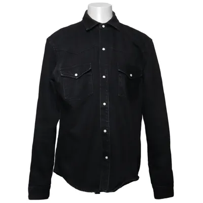 Denim shirt (Black) from Earnest Sewn Cotton