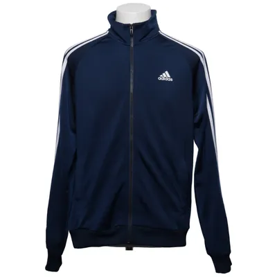 Trainingsjack (Blauw, Wit) van Adidas Gerecycled polyester