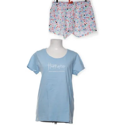 Pyjamas (Blå, Flerfärgad) från Eskimo Bomull