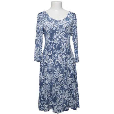 Kjole (Blå, Hvid) fra Dass & Co Elastan, Polyester