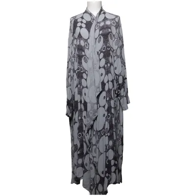 Cardigan (Gray, Black) from Grizas Silk, Viscose