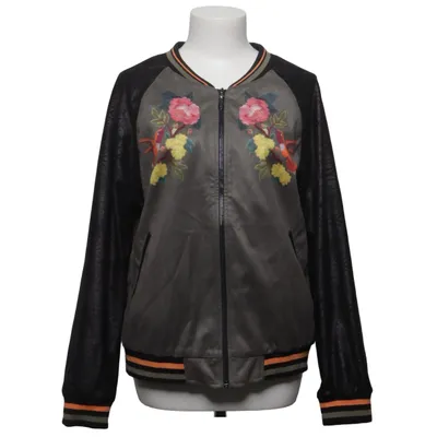 Bomberjack (Bruin, Zwart, Meerkleurig) van 101 Idees Elastaan, Polyester