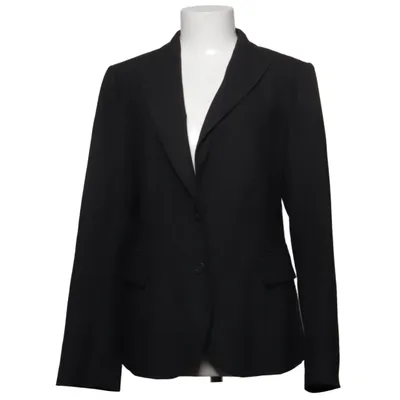 Blazer (Zwart) van Basic by KappAhl Elastaan, Polyester, Viscose