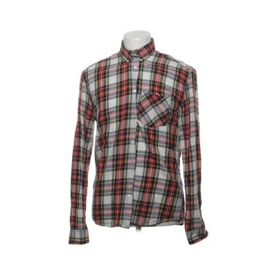 Buttondown-skjorta (Röd, Vit, Flerfärgad) från Selected Jeans Bomull