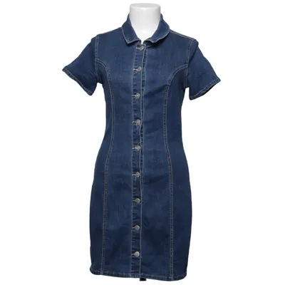 Jeansklänning (Blå) från 77th Flea Bomull, Elastan, Polyester