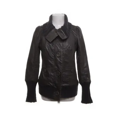 Läderjacka (Grön) från Mackage Skinn, Ull, Polyester, Viskos, Elastan