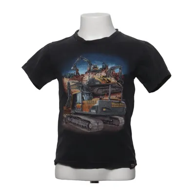 T-shirt (Zwart) van Akama T-shirt Katoen