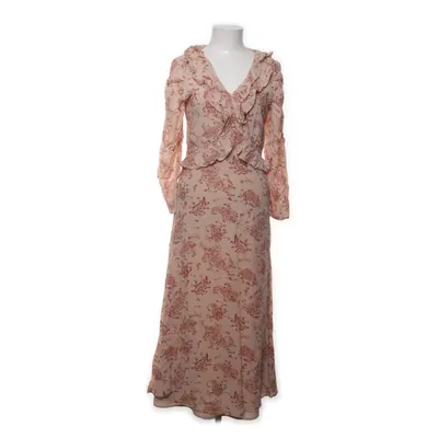 Långklänning (Beige, Brun) från Hoss Intropia Polyester, Viskos