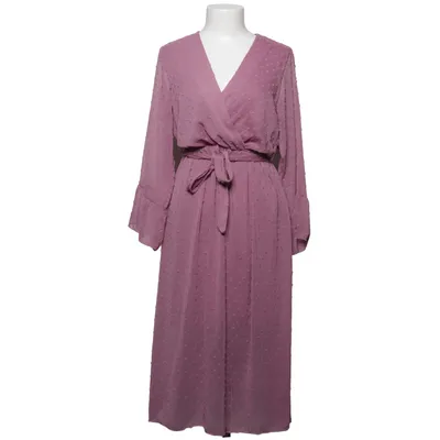 Wrap dress (Pink) from Boohoo