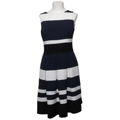 Jurk (Blauw, Wit, Zwart) van Lauren Ralph Lauren Elastaan, Polyester, Viscose