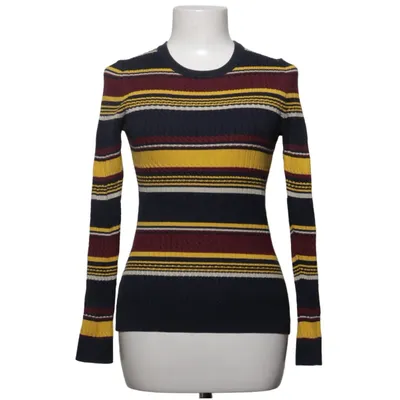 Strickpullover (Blau, Gelb, Rot) von Tommy Hilfiger Baumwolle, Polyamid