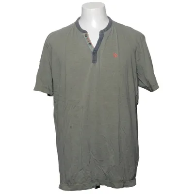 Henley shirt (Groen) van Lerros Katoen