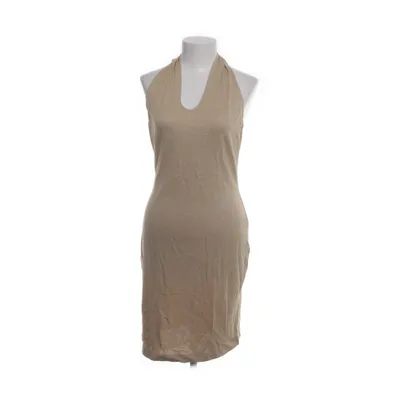 Halternek jurk (Beige) van Romee Strijd x NA-KD Elastaan, Polyester, Viscose