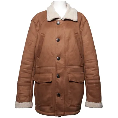 Shearlingjacka (Brun, Vit) från Angelo Litrico Polyester
