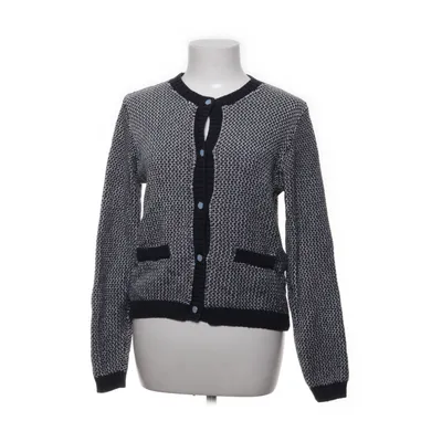 Cardigan (Zwart, Wit) van Edith Katoen