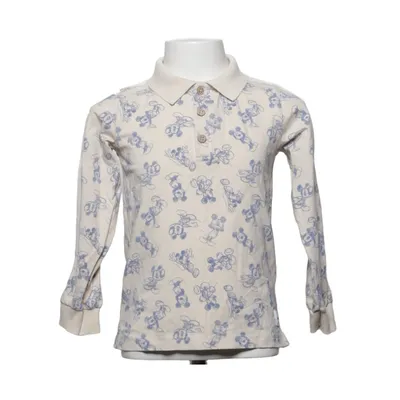 Rugby shirt (Beige, Blue) from Disney x Polarn O. Pyret Elastane, Organic cotton