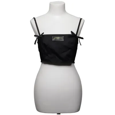Crop top (Black) from Ganni Polyamide