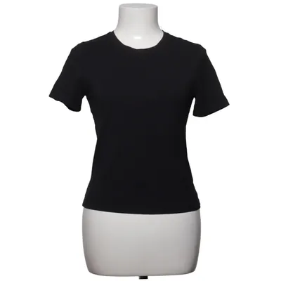 T-shirt (Black) from Weekday Elastane, Cotton