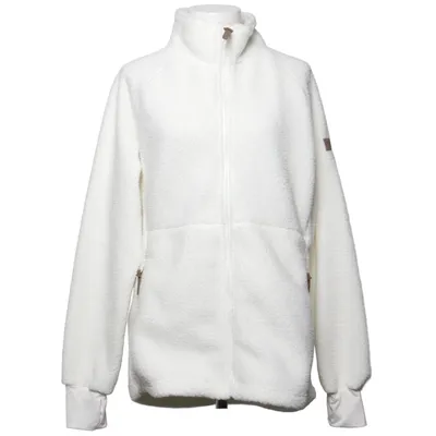 Fleece jacket (White) from Strøva Polyester