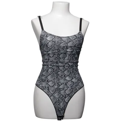 Shapewear-body (Schwarz, Weiß) von CFAB Elasthan, Polyamid