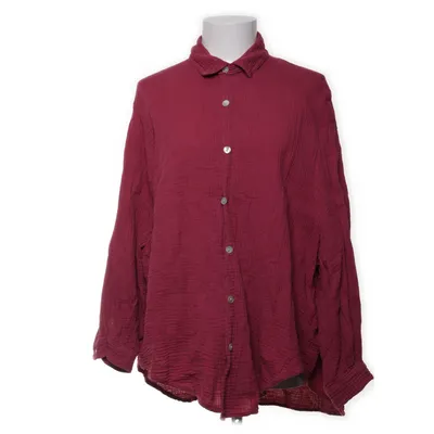 Shirt (Rood) van Mioni Katoen