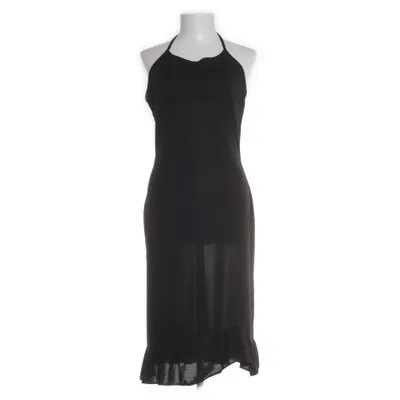 Halterneckklänning (Svart) från Message Polyester