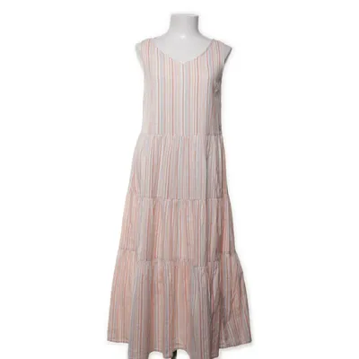 Långklänning (Beige, Flerfärgad) från Gina Collection Bomull