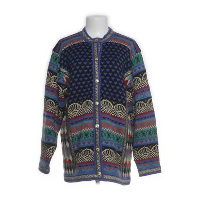 Cardigan (Blå, Flerfarvet) fra Vrikke Uld