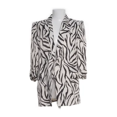 Blazer (White, Black) from Zara Acetate, Viscose