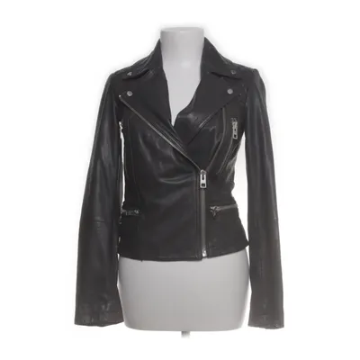 Bikerjack (Bruin) van Allsaints Katoen, Polyester, Leer, Viscose
