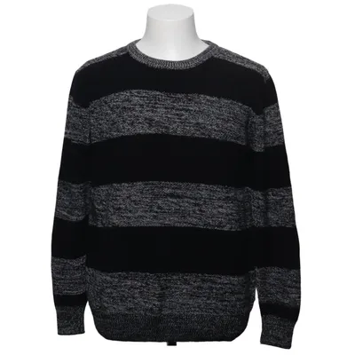 Pull-over (Noir, Gris) de Livergy Acrylique, Coton