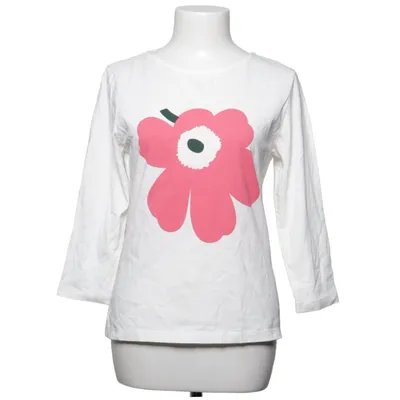 Langarmshirt (Weiß, Rot) von Marimekko Baumwolle