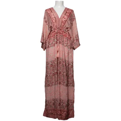Robe longue (Rose, Marron) de Sorbet Polyester